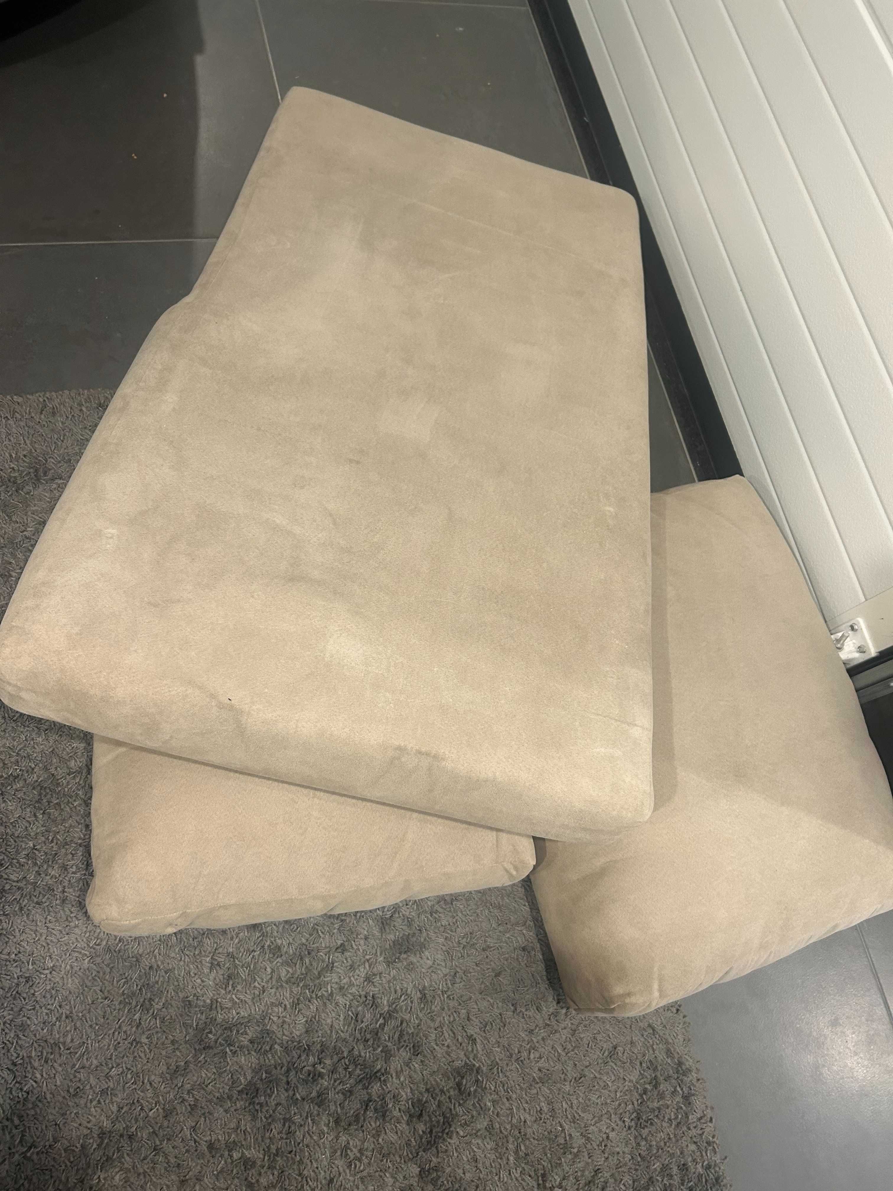 Sofa Chaise Long Camel - Usado, em bom estado