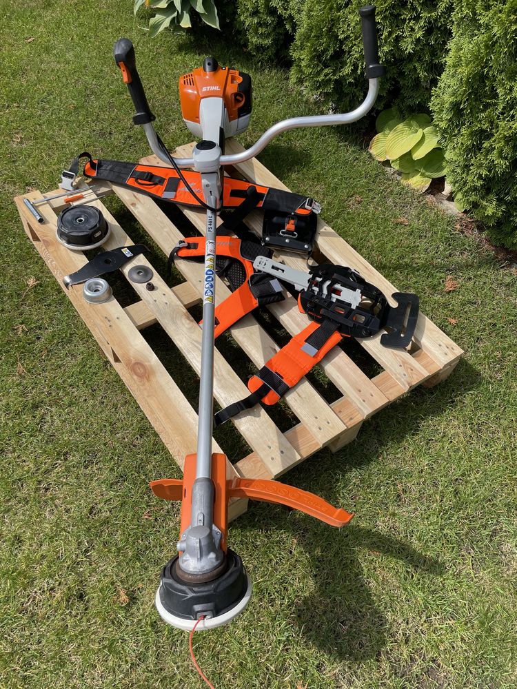 STIHL FS 461 C profesjonalna kosa spalinowa, duży zestaw, jak NOWA