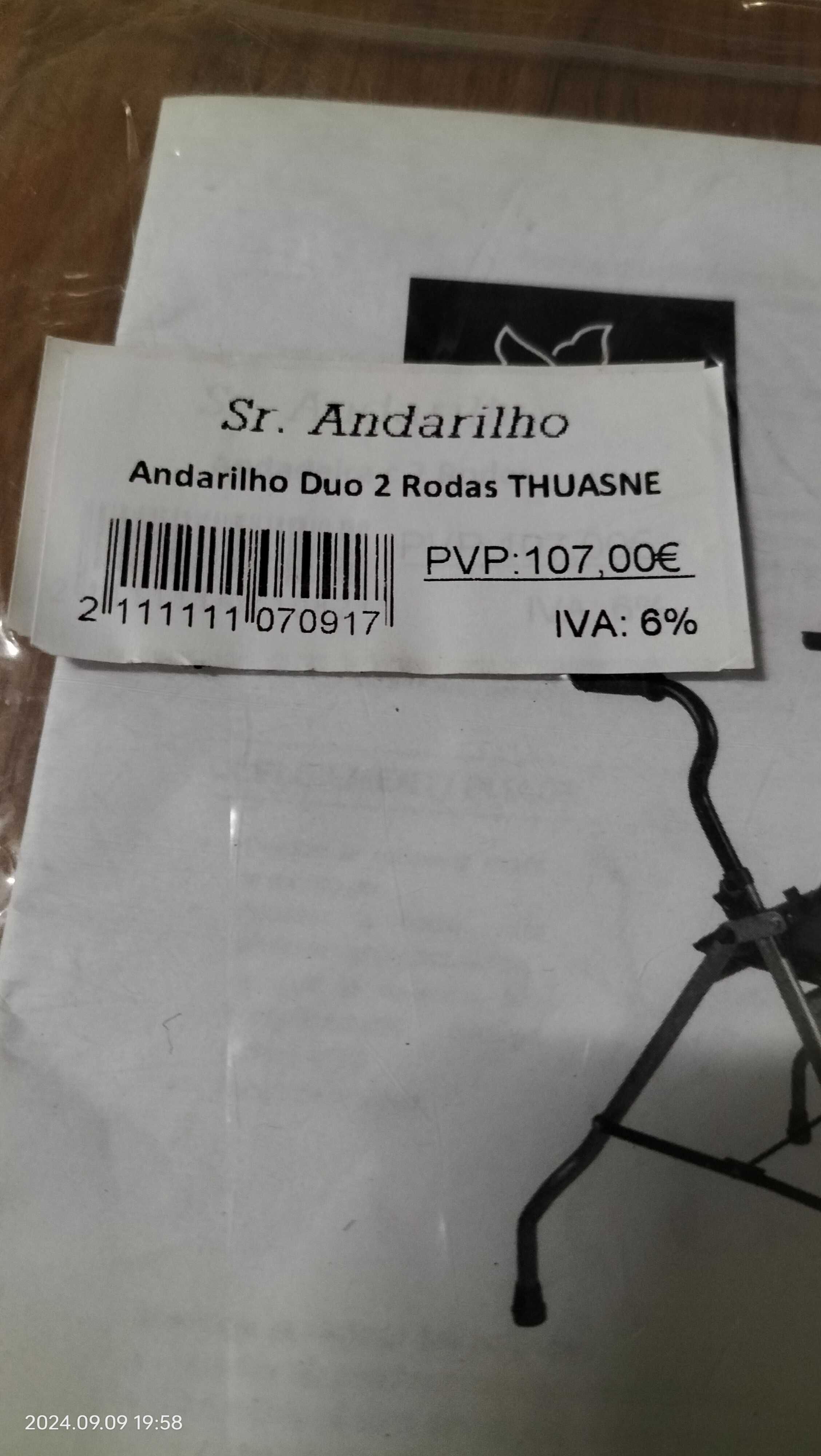 Andarilho com rodas