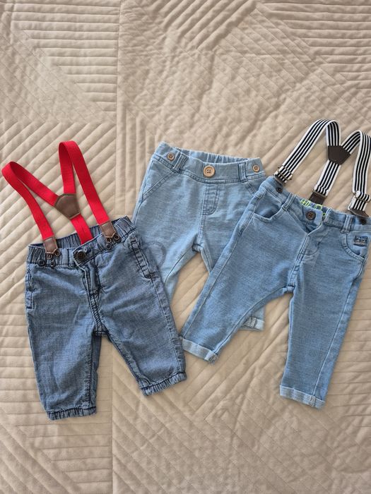 Spodnie, jeansy niemowlęce
