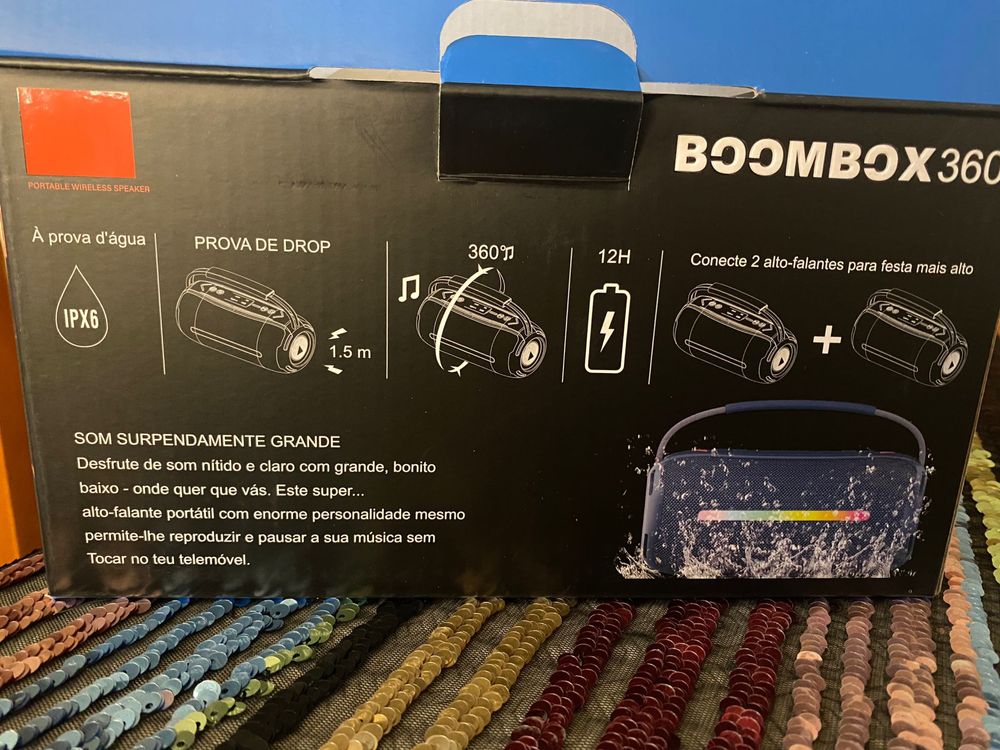 Comjna bluetooth tipo bombox