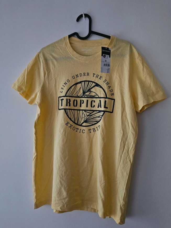 Inextenso, Nowa bluzka koszulka t-shirt męski, rozmiar M, z metką