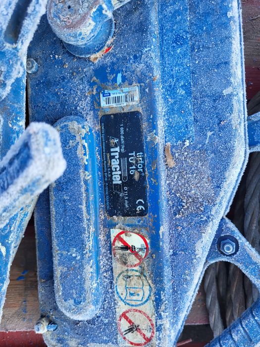 Wyciągarka linowa ręczna TRACTEL TIRFOR TU16