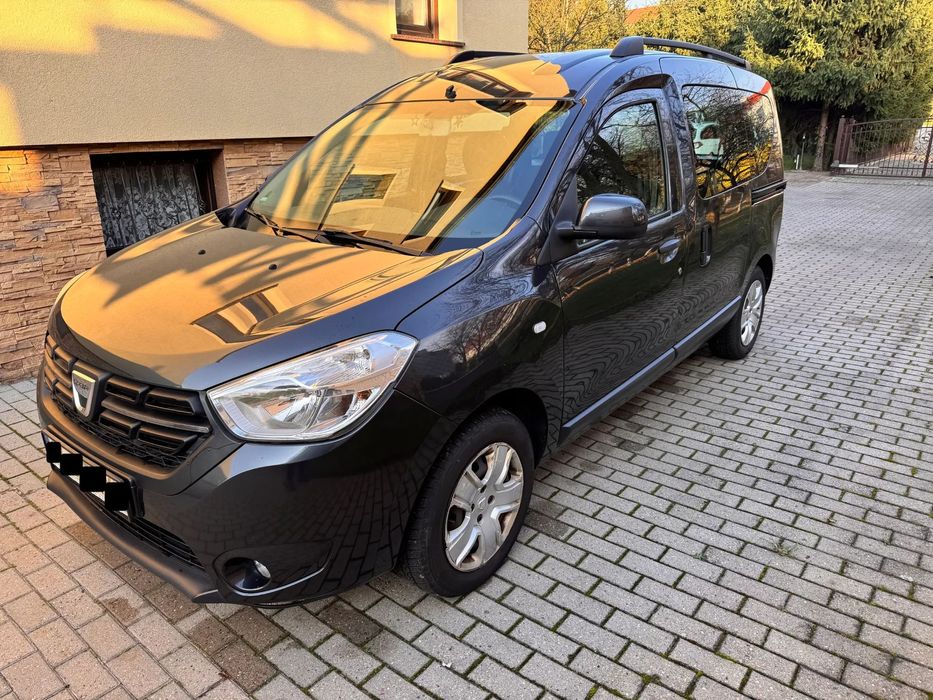 Dacia Dokker 2017R 1,6+LPG 102PS Bezwypadkowa Hak ,Klima !