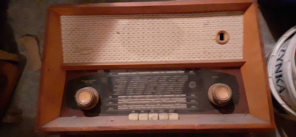 stare radio lampowe
