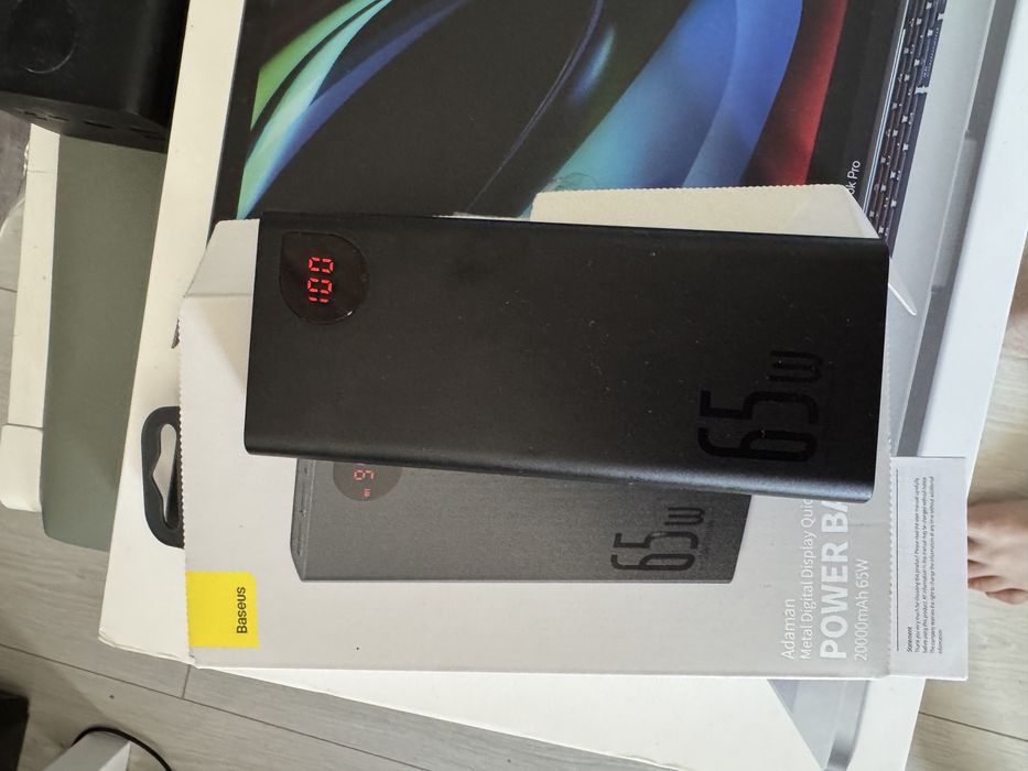Повербанк Baseus Adaman Metal 65W 20000mAh