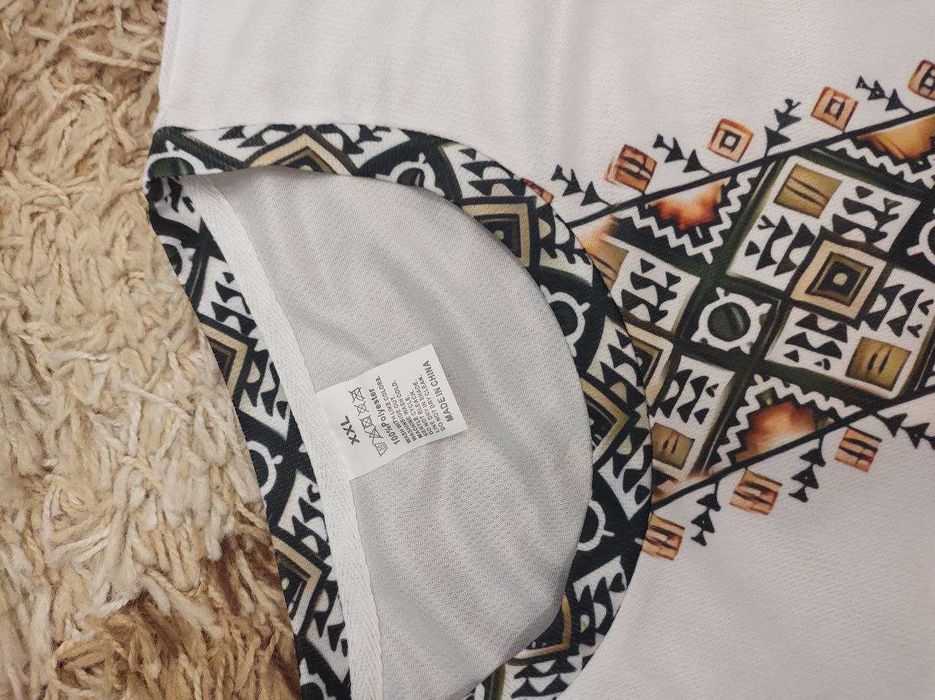 Футболка - вишиванка Сорочка з орнаментом Українська Легка Святкова