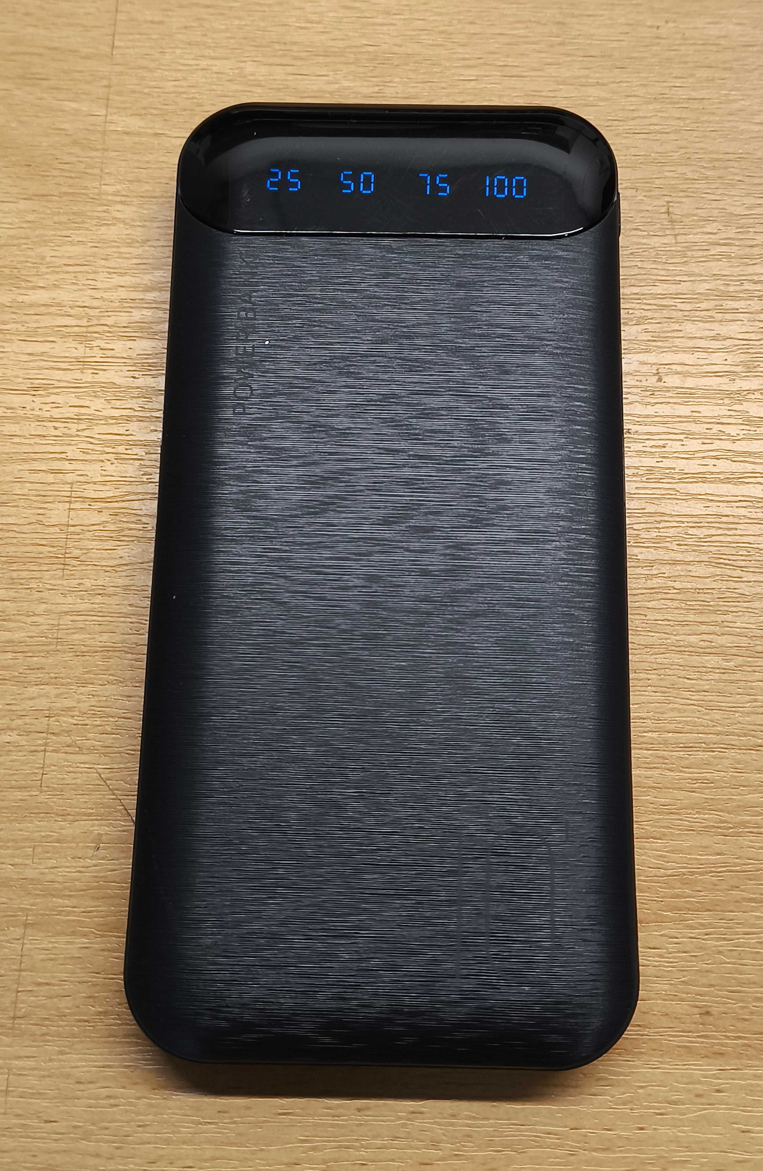 Power Bank 10 000 mAh 2 wyjściami USB 2.4 A i wejściem USB C [2350]