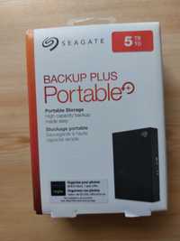 Seagate Backup Plus Portable 5 TB Black .Новый запечатанный.