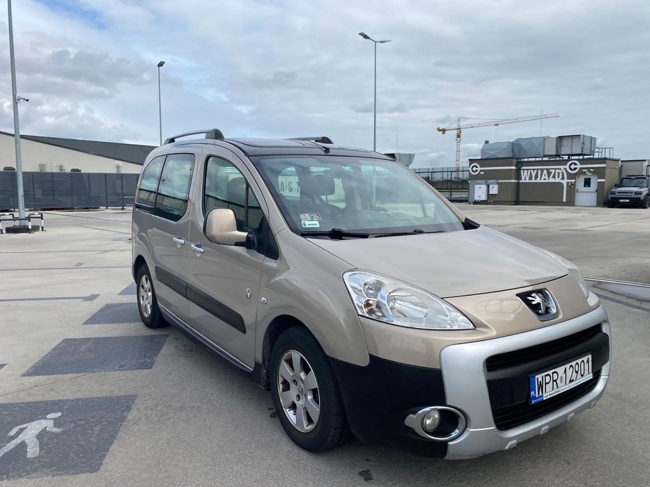 Peugeot Partner Peugeot Partner szklany dach, bogata wersja, pierwszy właściciel