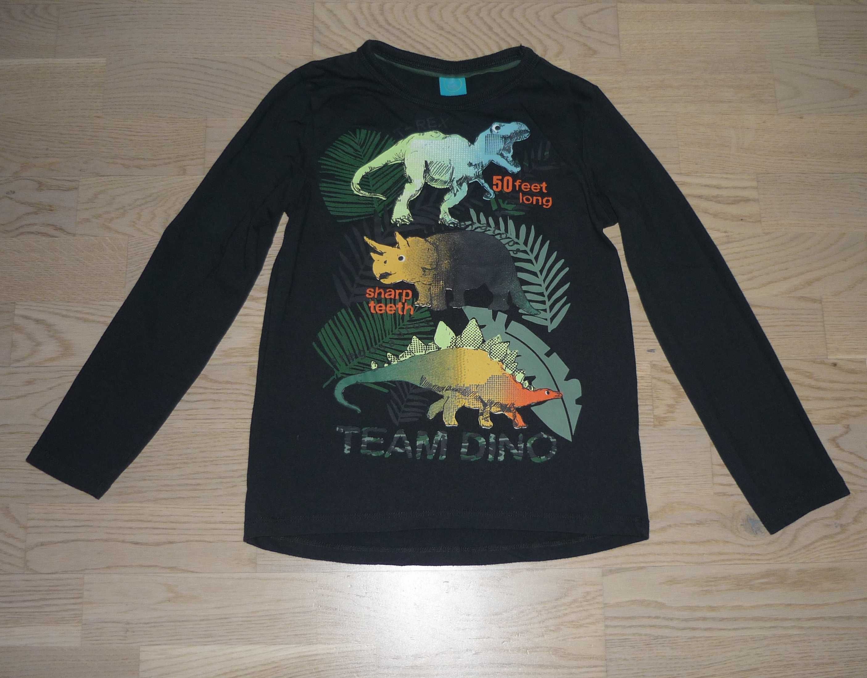 Bluzka Bluzeczka 7-8 lat Palomino C&A Koparka  Dinozaury + Gratis