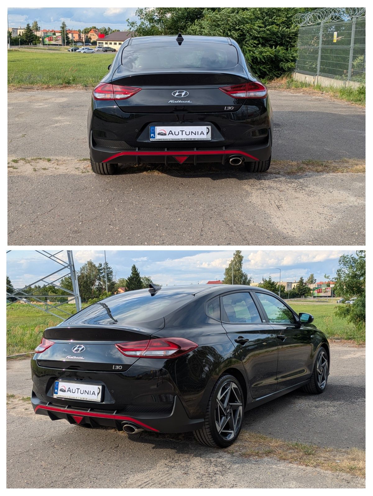 Hyundai i30 N-LINE 1.5 T-GDI 48v fastback - stan idealny bez wkladu