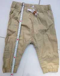Cienkie spodnie H&M 74cm