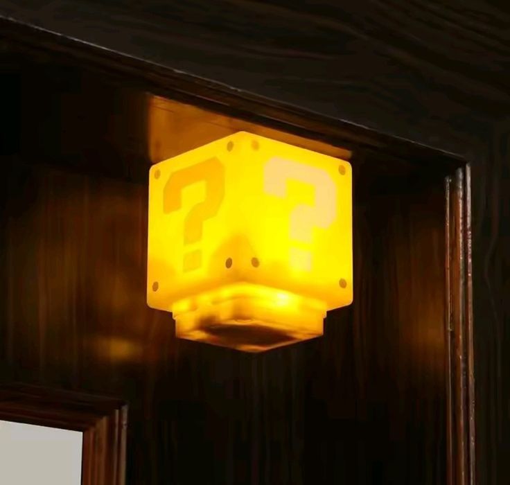 Іграшковий ліхтарик нічник в дитячу кімнату Minecraft Super Mario