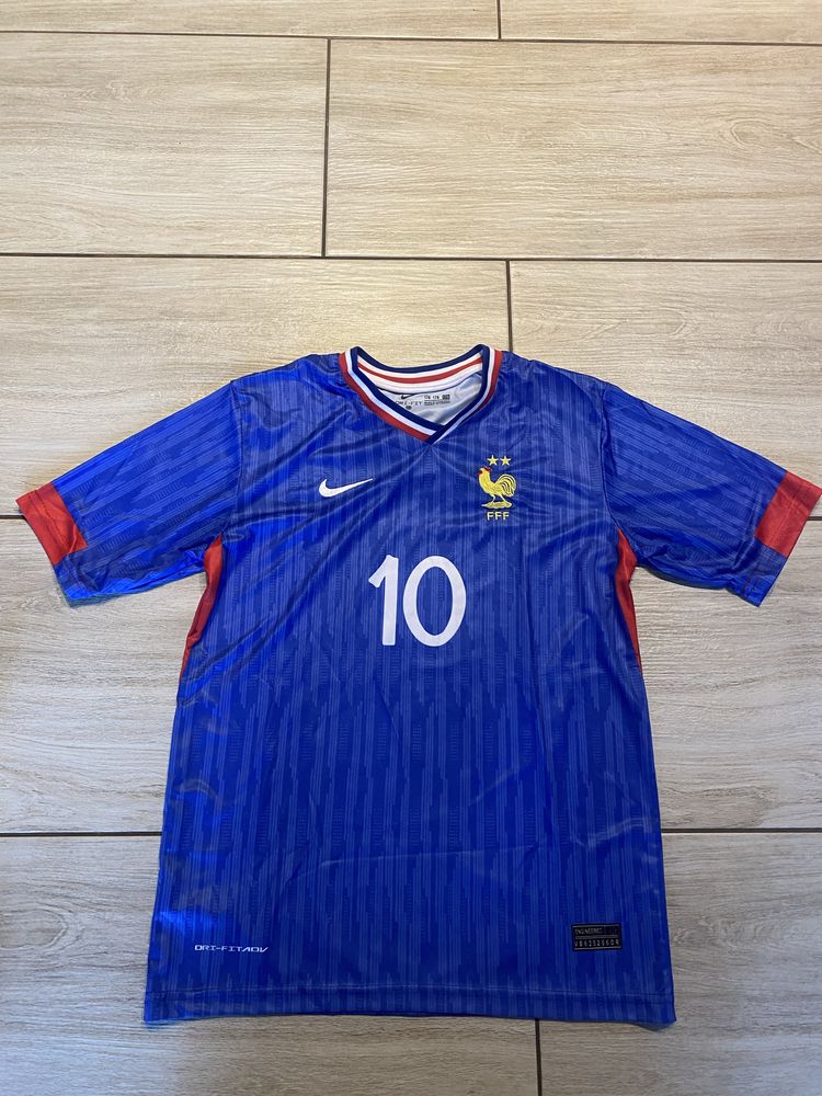 Strój piłkarski dzieciecy Nike Mbappe reprezentacja francji 176
