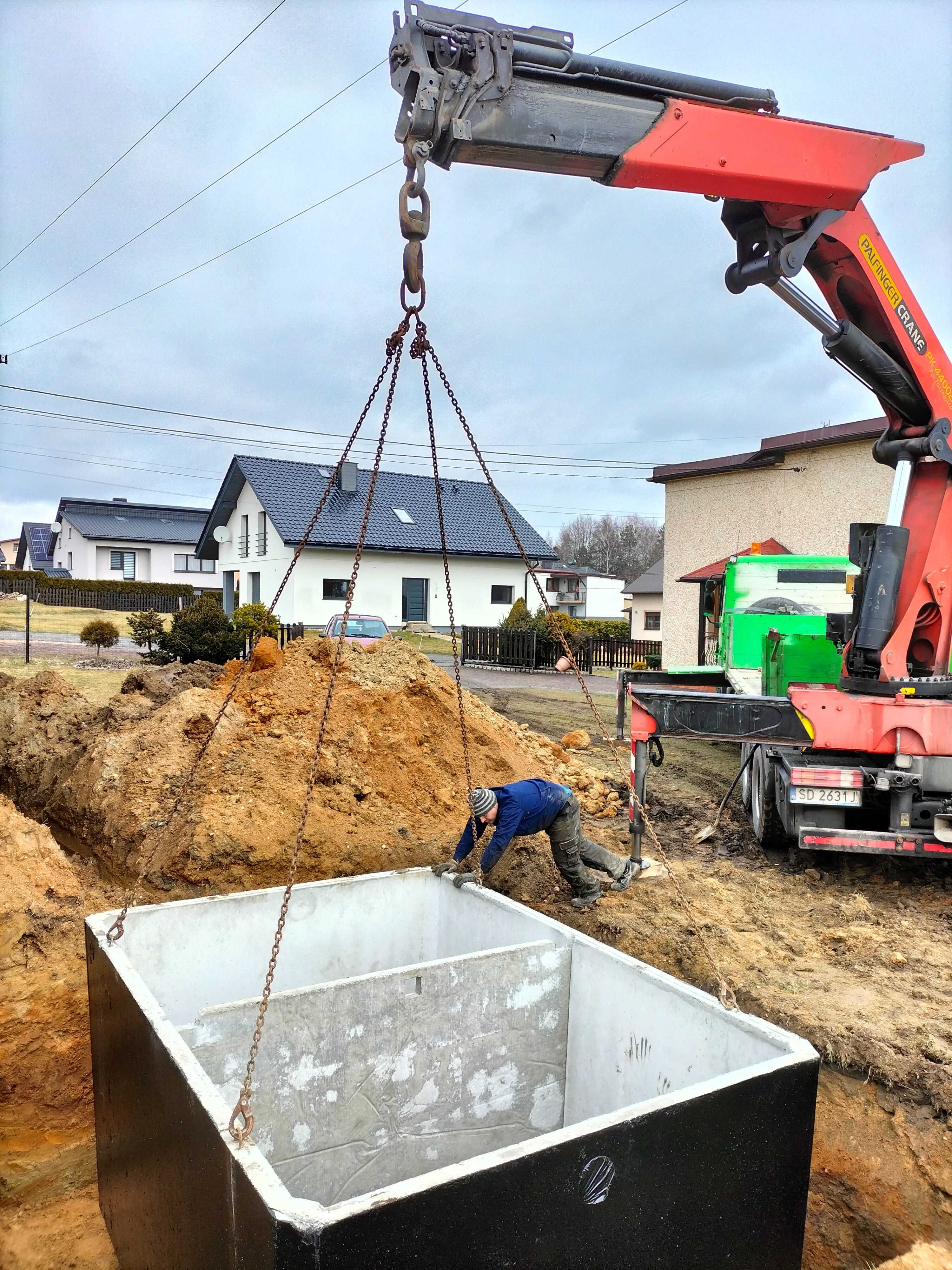 Zbiornik Betonowy Szambo Betonowe Szamba Zbiorniki na Deszczówkę ATEST