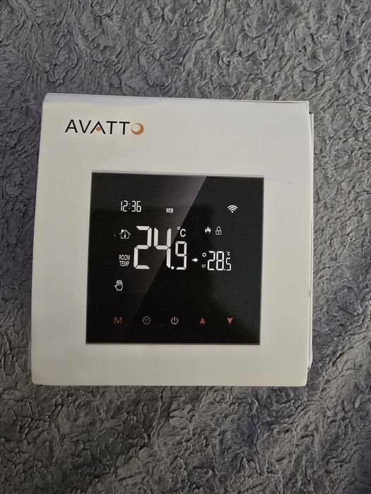 Termostat WI-FI AVATTO WT100-WH-3A