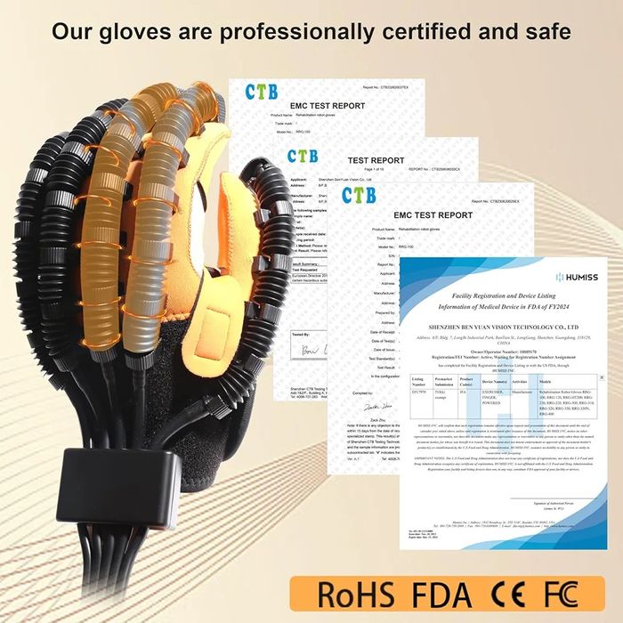 Роботизована рукавичка для реабілітації рук Rehabilitation Robot Glove