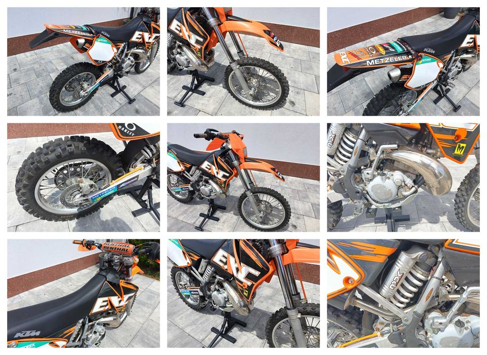 KTM EXC 200, 2T, 1998 r. FMF, raty na oświadczenie, transport!