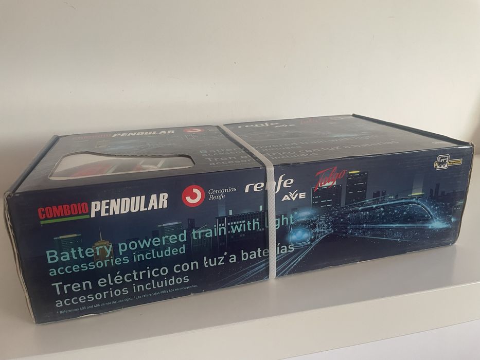 Comboio pendular renfe talgo - com luz