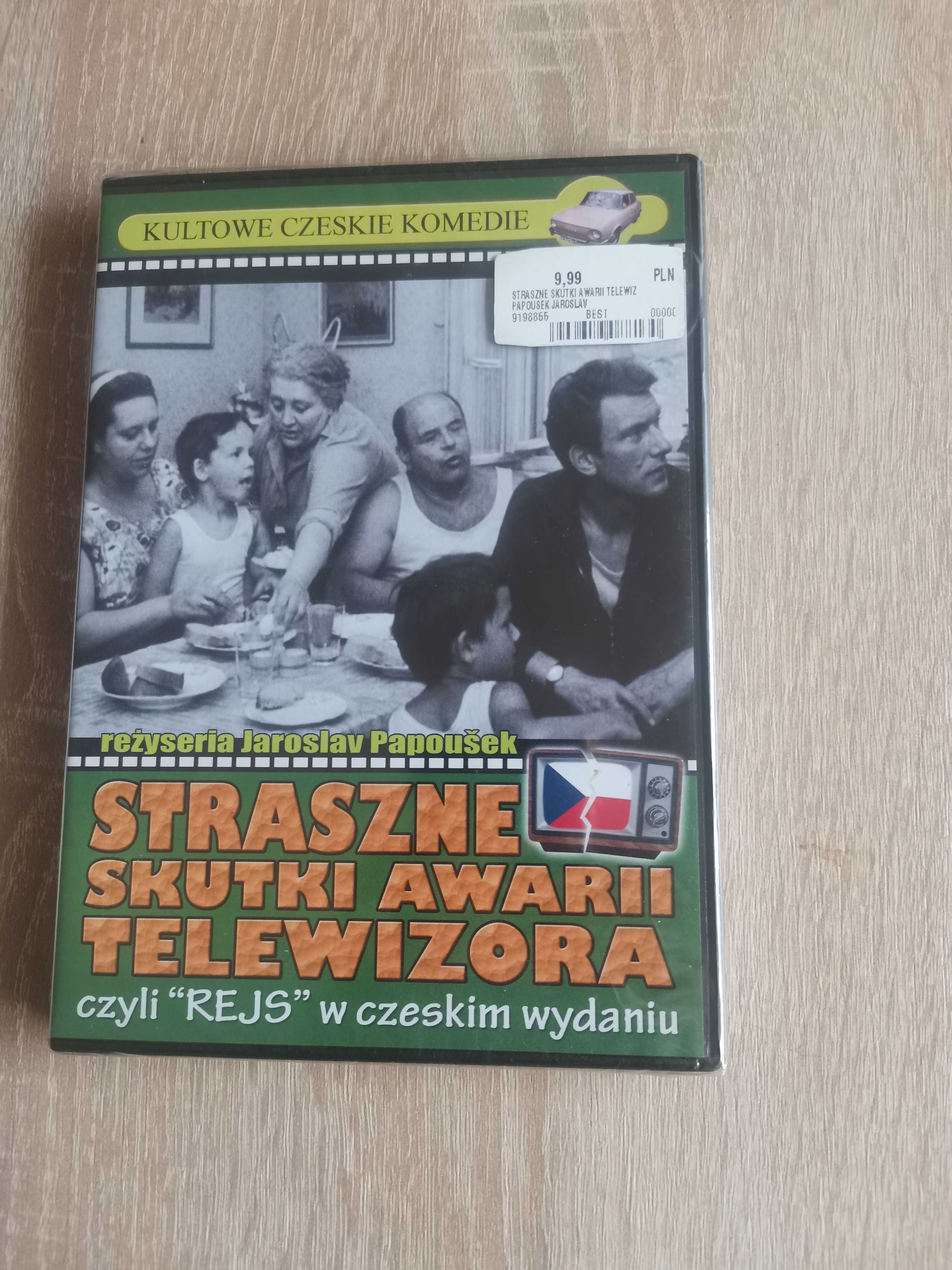 Płyta DVD. Kultowe czeskie komedie. Straszne skutki awarii telewizora.