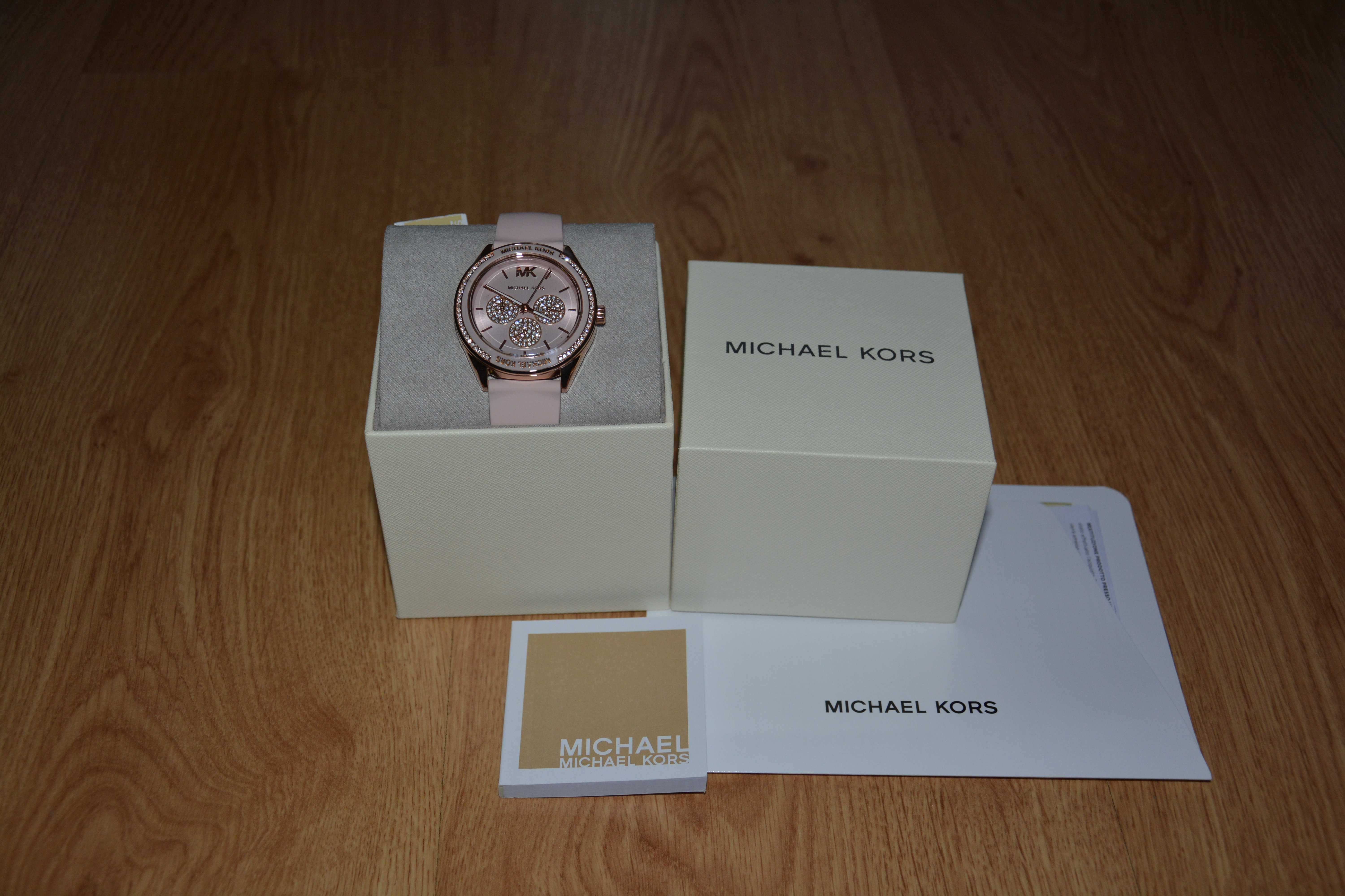 Nowy zegarek Michael Kors Oversized Sport MK6946 różowe złoto