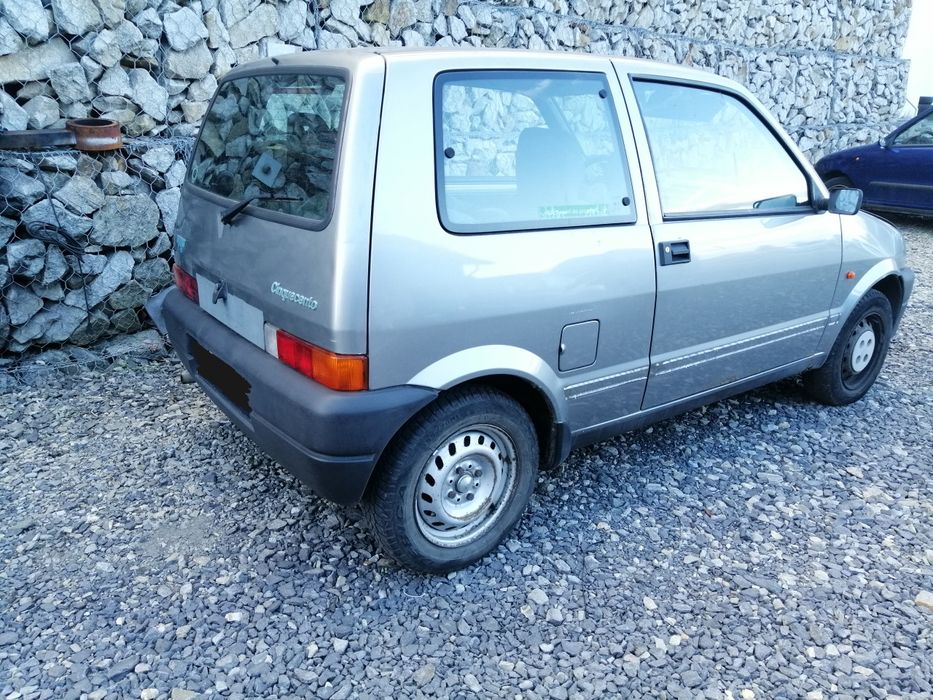 Szyby uchylne fiat cinquecento komplet