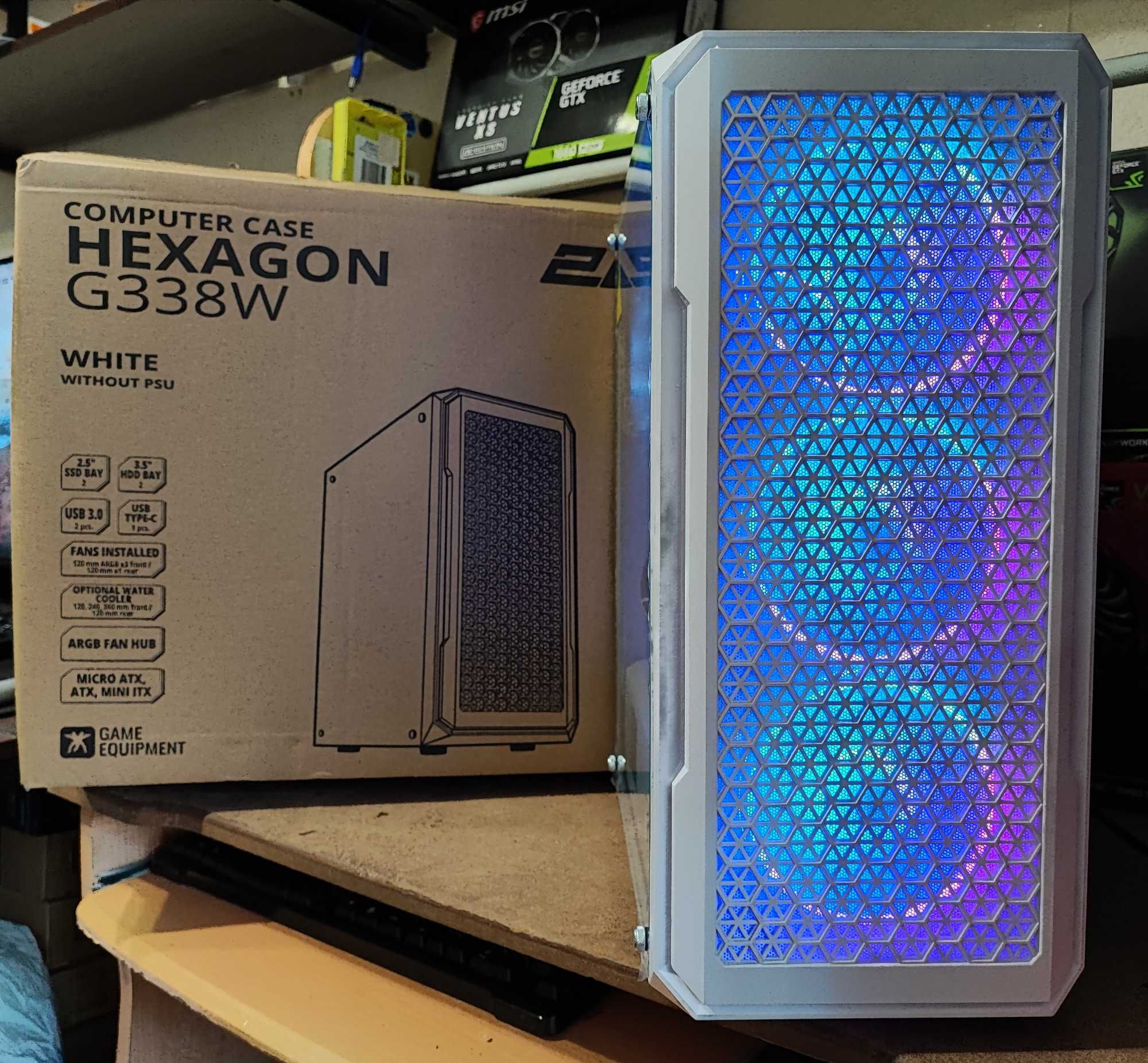 Потужний ігровий ПК INTEL I5 14400F 4.7GHZ, RTX 3070, 32GB DDR4,SSD M2