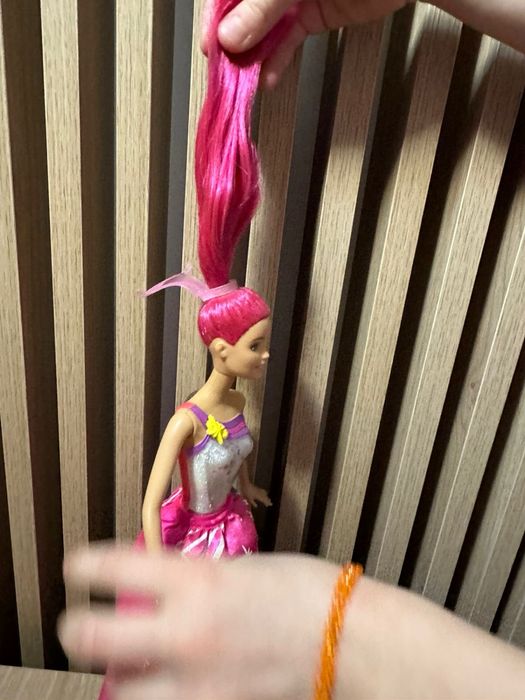 Barbie радужное синяие, Барби с розовыми волосами, Новогодний подарок