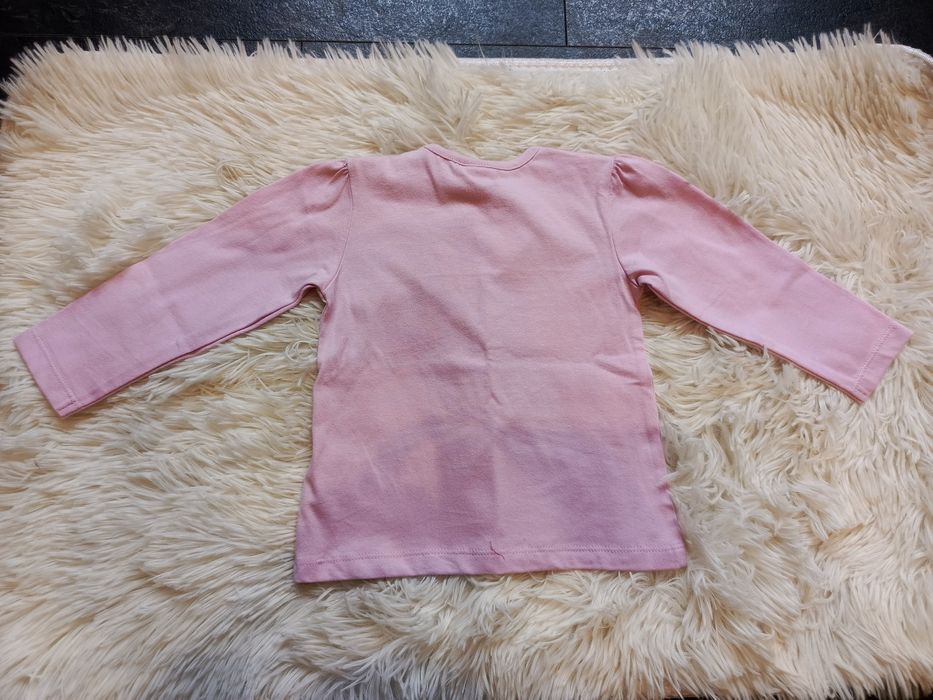 Zestaw bluzek na długi rękaw 68 cm dziewczynka