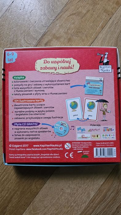Kapitan Nauka 6-9 lat angielski dla dzieci swiat wokół mnie