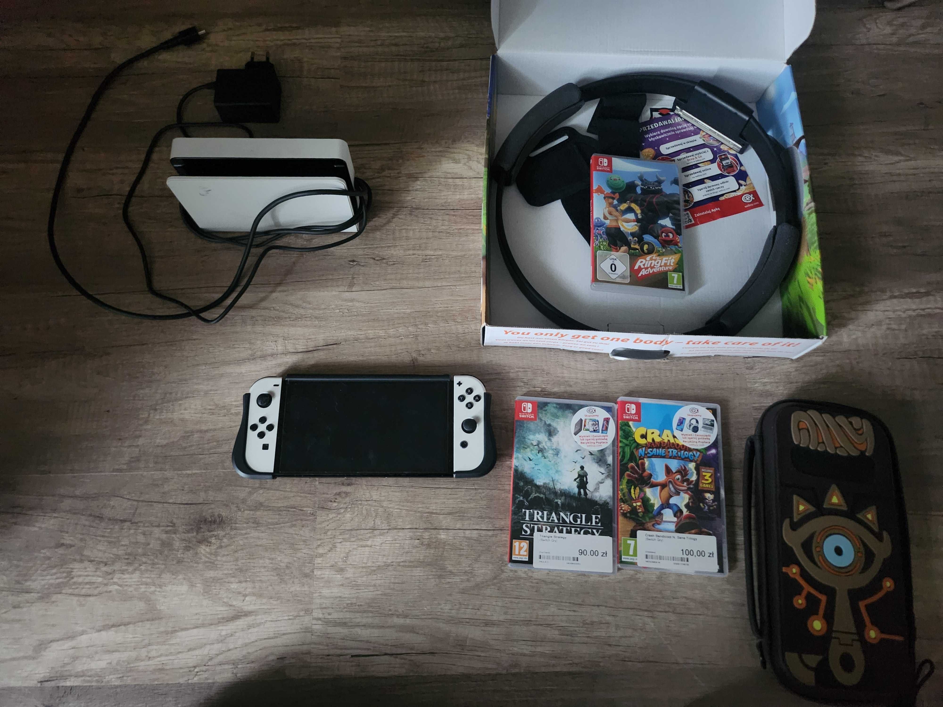 Nintendo Switch OLED + dodatki