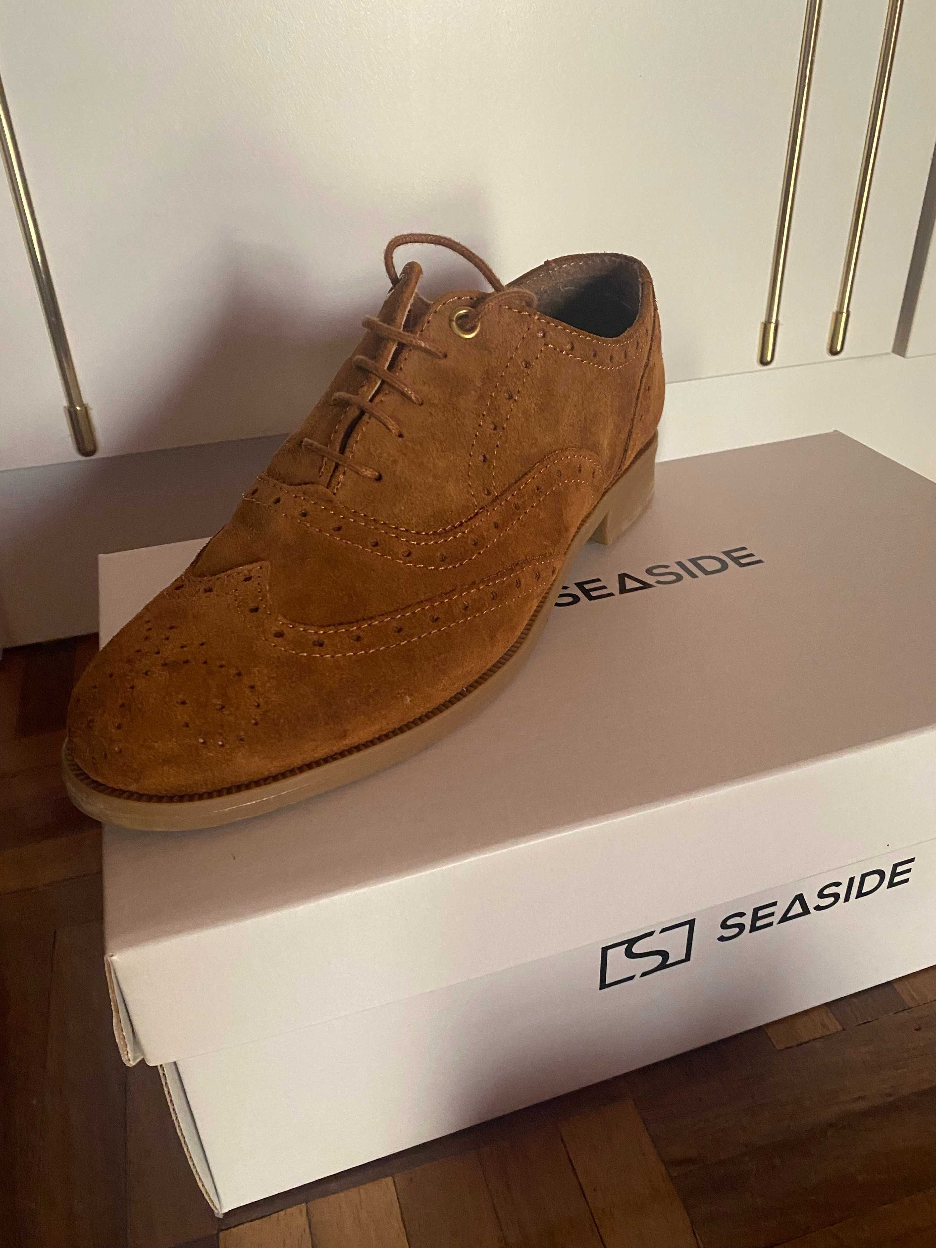 Sapatos Seaside de camurça