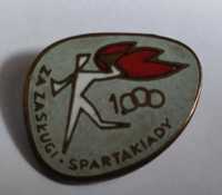Odznaka Za Zasługi Spartakiady 1000-lecia emalia