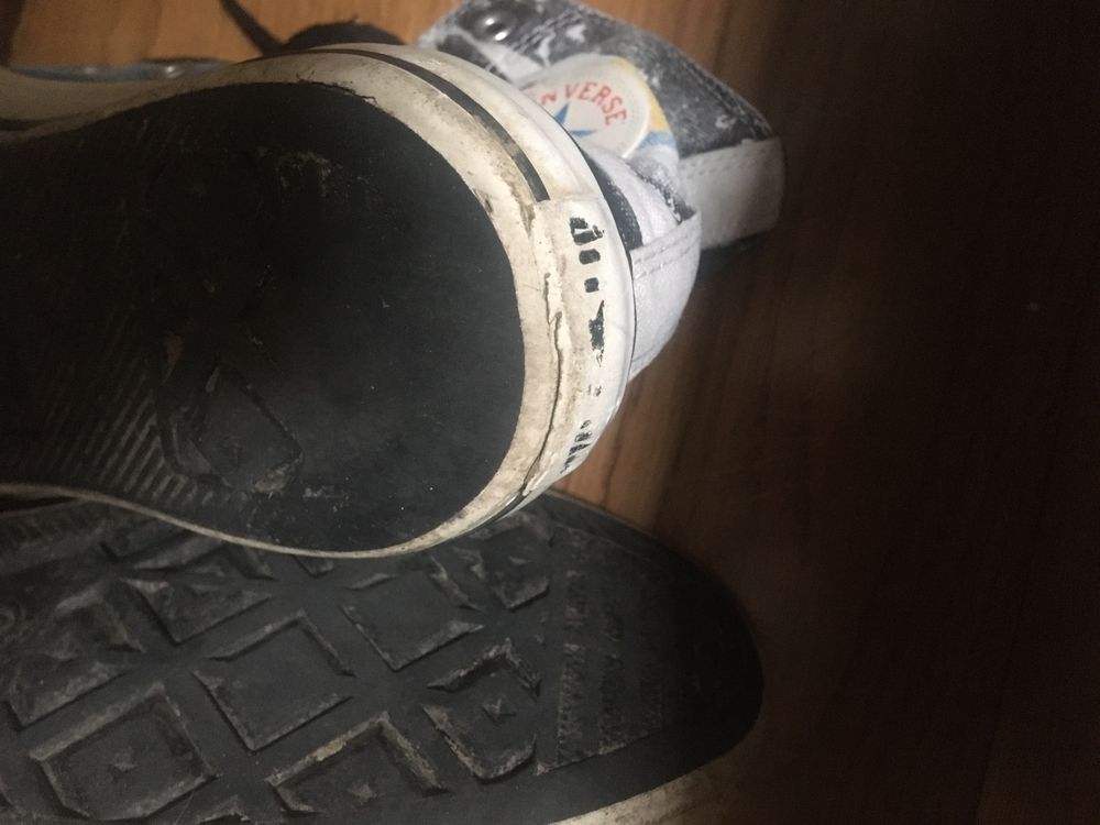 Wysokie trampki converse