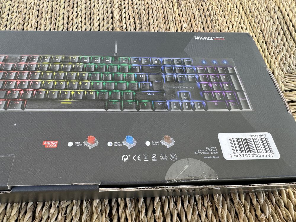 Teclado Mars Gaming NOVO