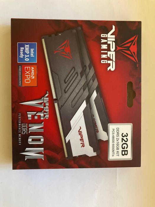 Pamięć Patriot Viper Venom DDR5 32 GB 6000MHz CL30 (PVV532G600C30K)