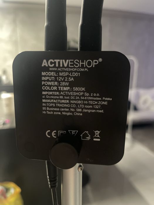 Lampa led do rzęs i makijażu Polluks II typ msp-ld01