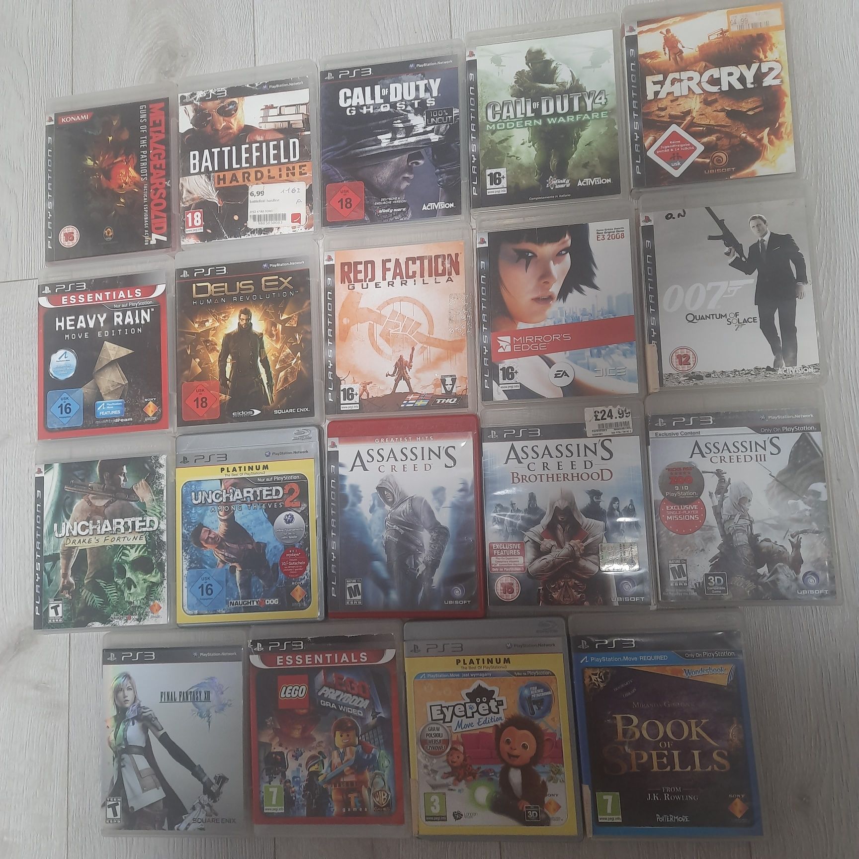 Диски ігри ліцензія ps3, ps2, xbox 360