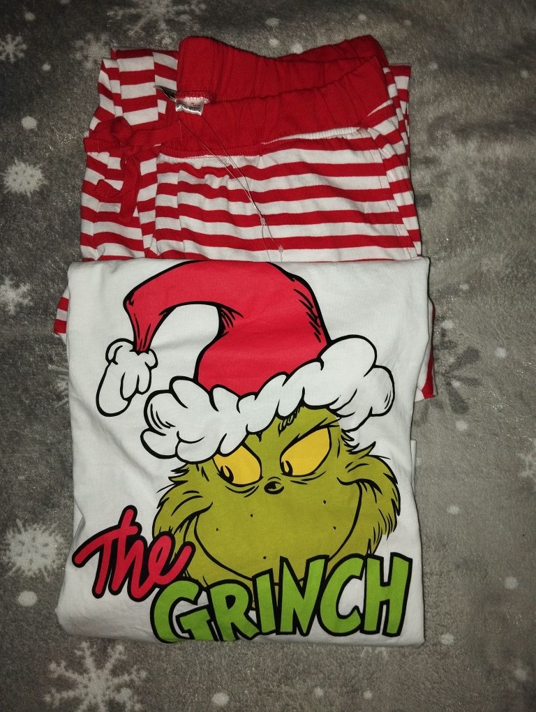 Nowa zimowa świąteczna piżama Grinch damska M