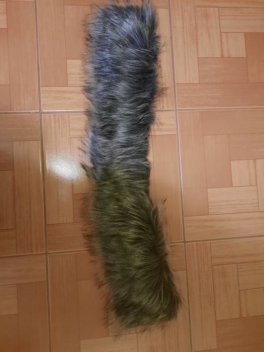 Мех мех хутро сіре чорне
