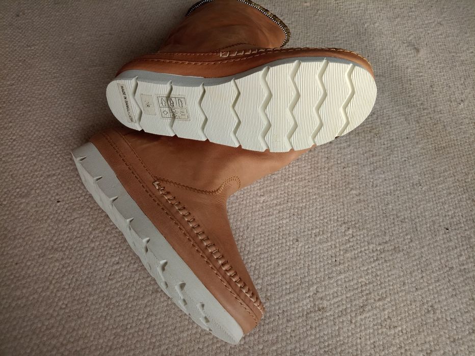 Buty Laidback London Boho kozaki handmade