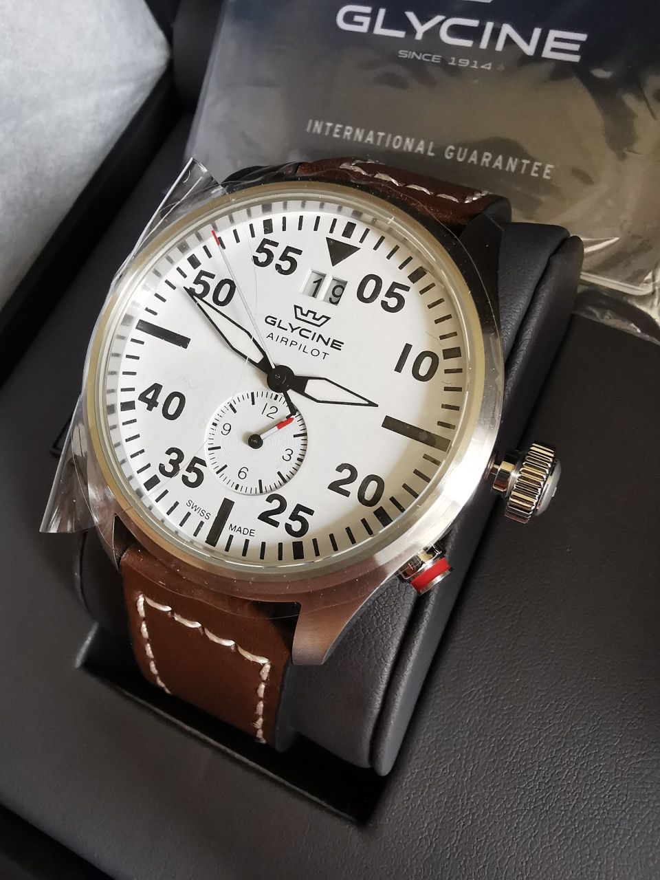 Zegarek Glycine Airpilot Dual Time GL0451 44 mm