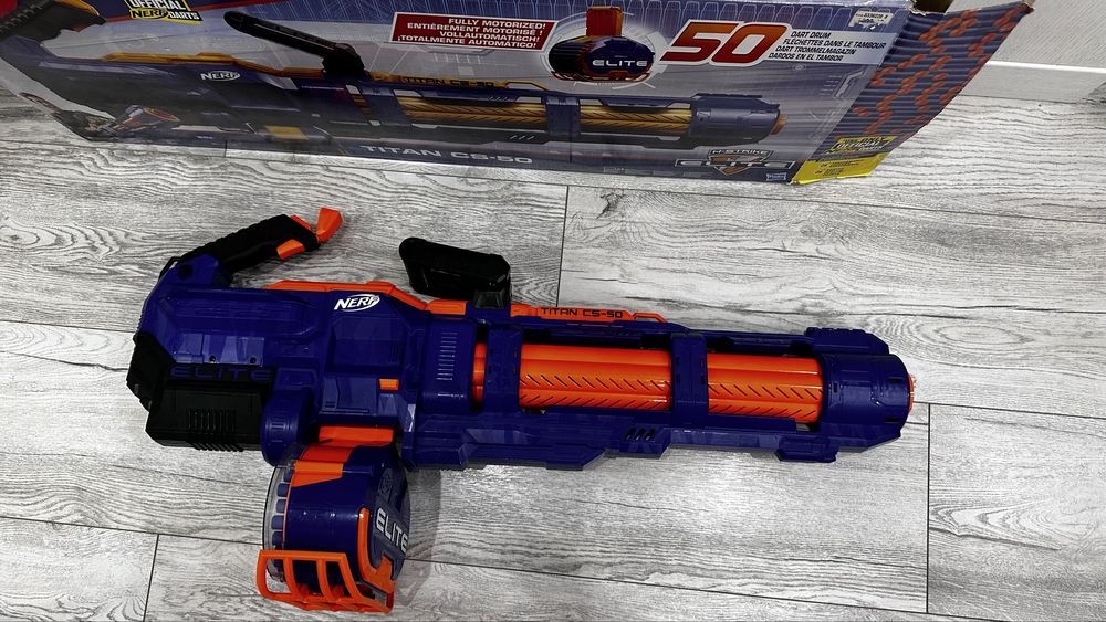 Бластер Nerf Elite Titan CS-50