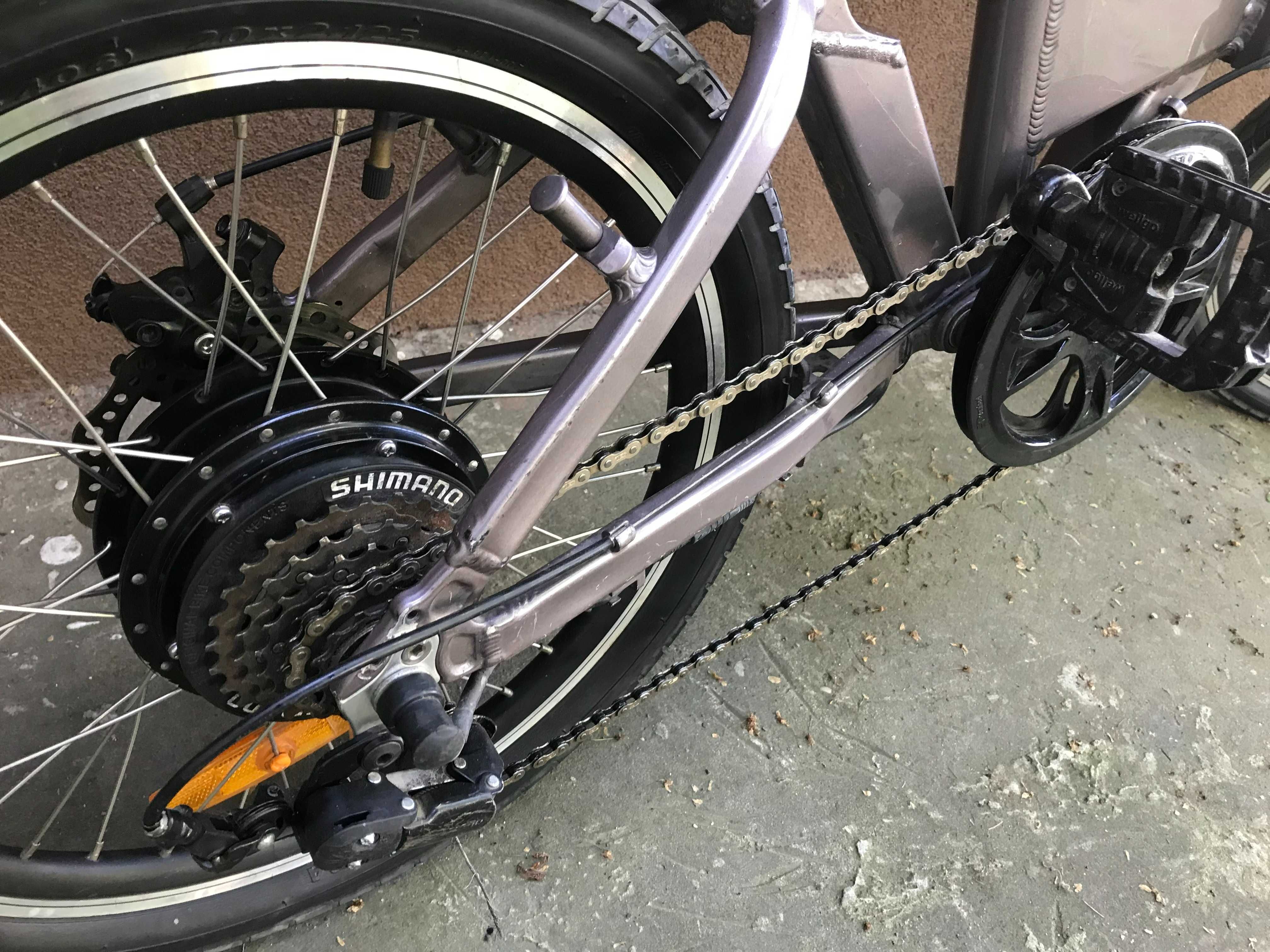 Електровелосипед 20 двохпідвіс Smart Bike