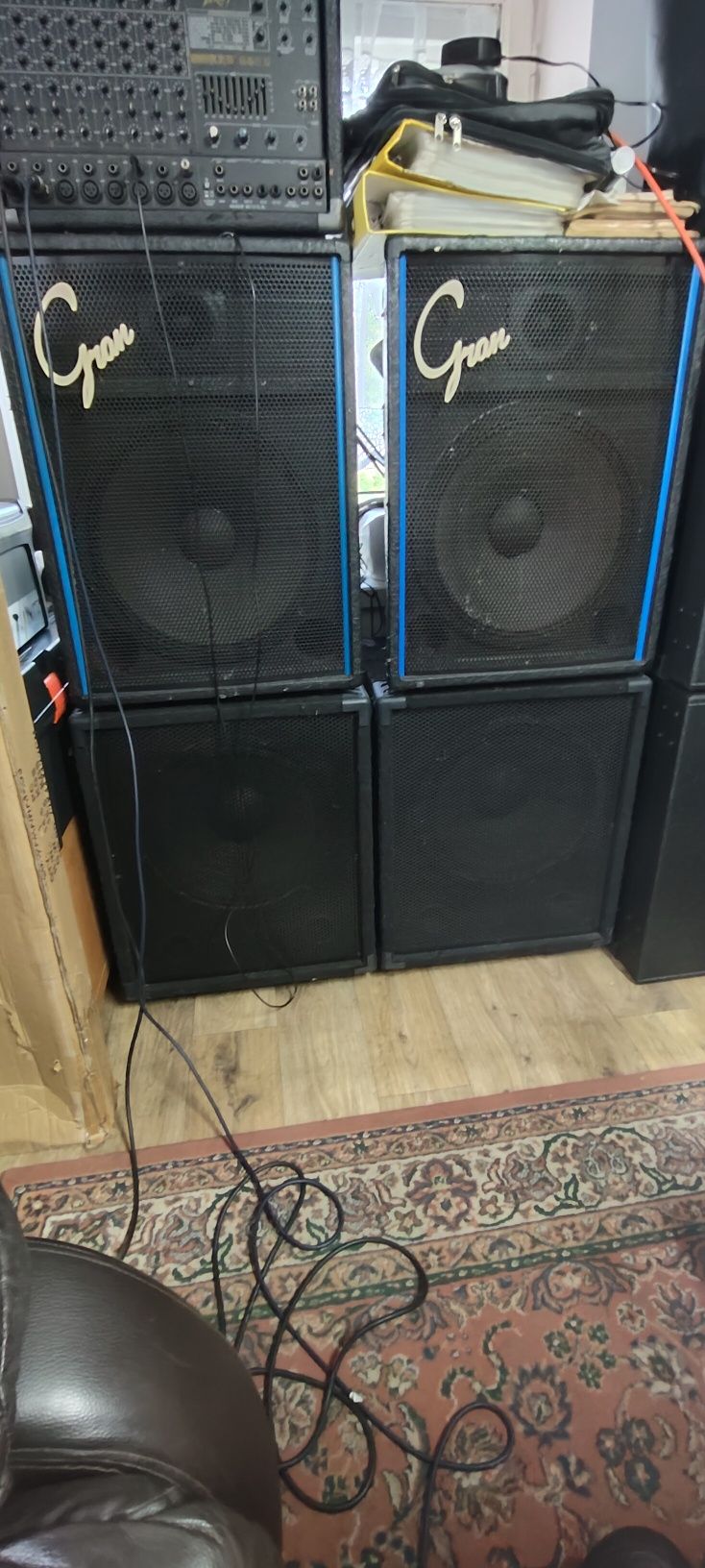 Nagłośnienie kolumny+ powermixer