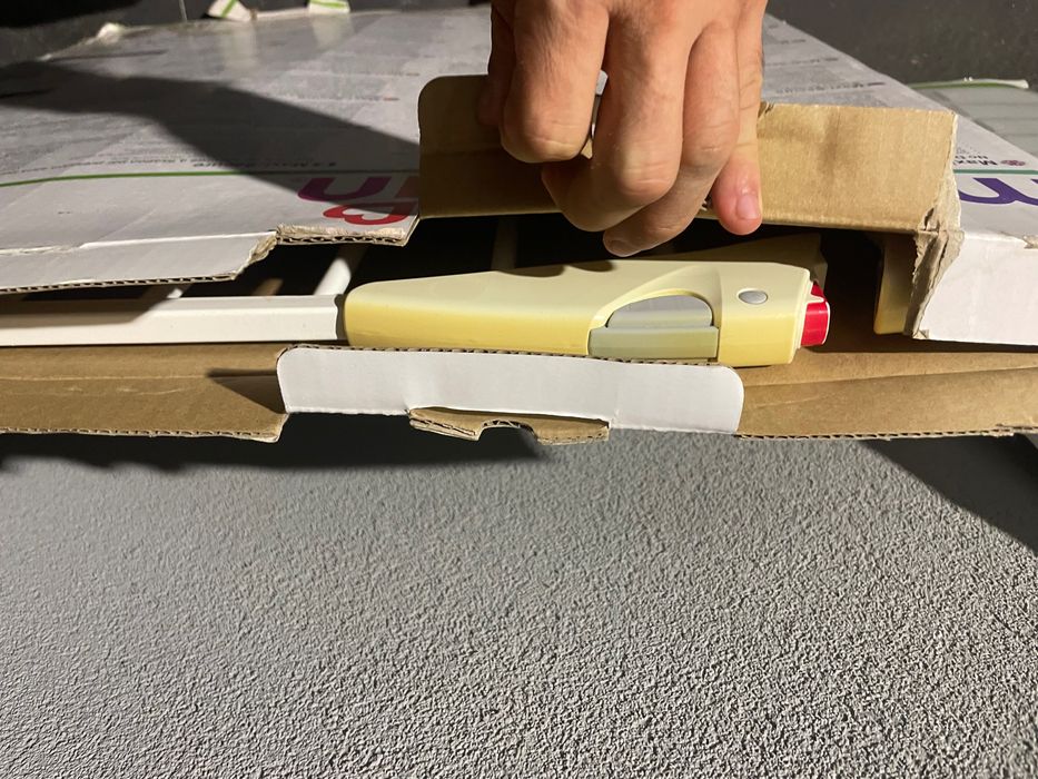 Barreira proteção de escadas