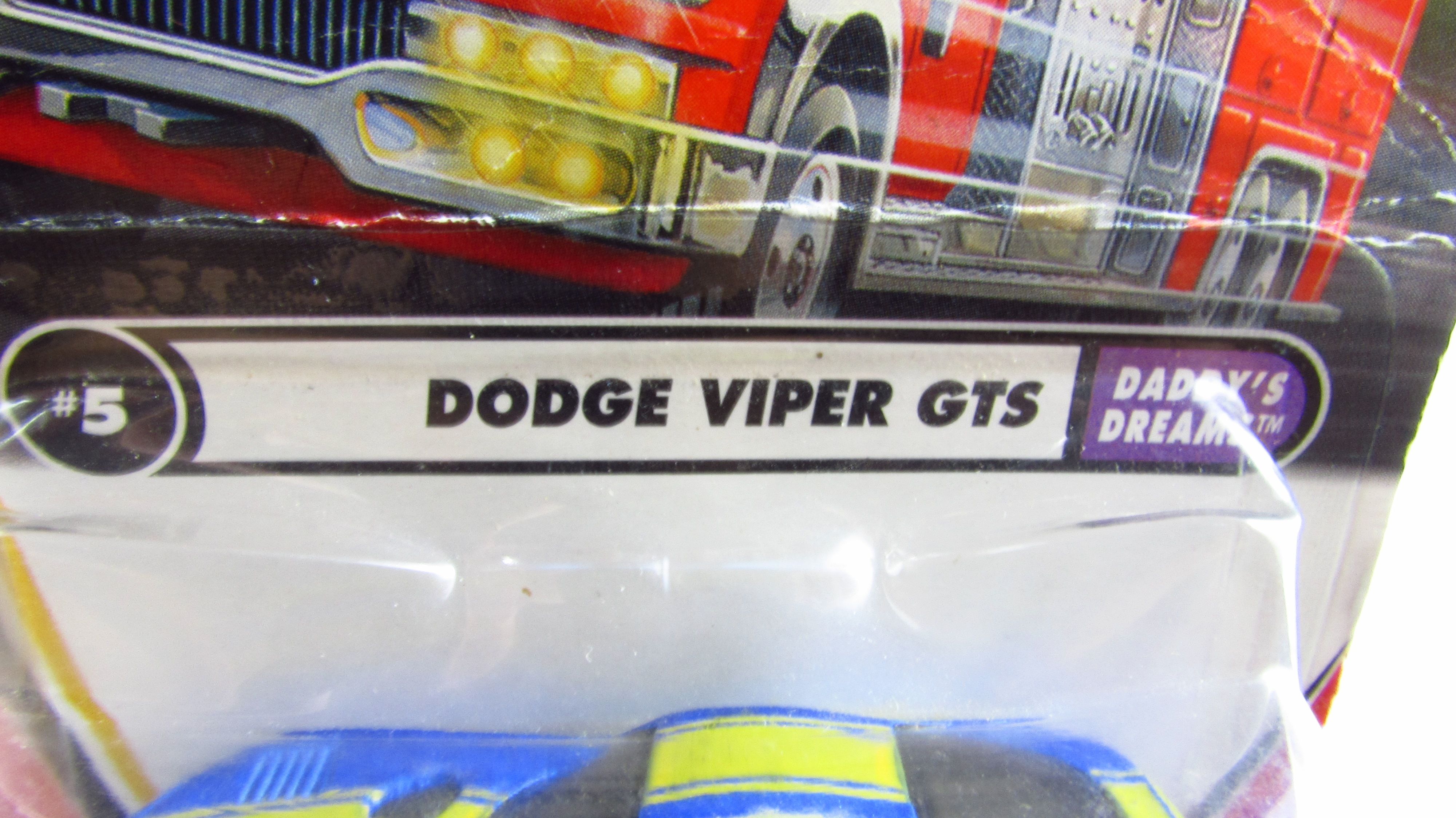 MATCHBOX - Dodge Viper GTS Daddy's Edition - Model samochodu 1:43