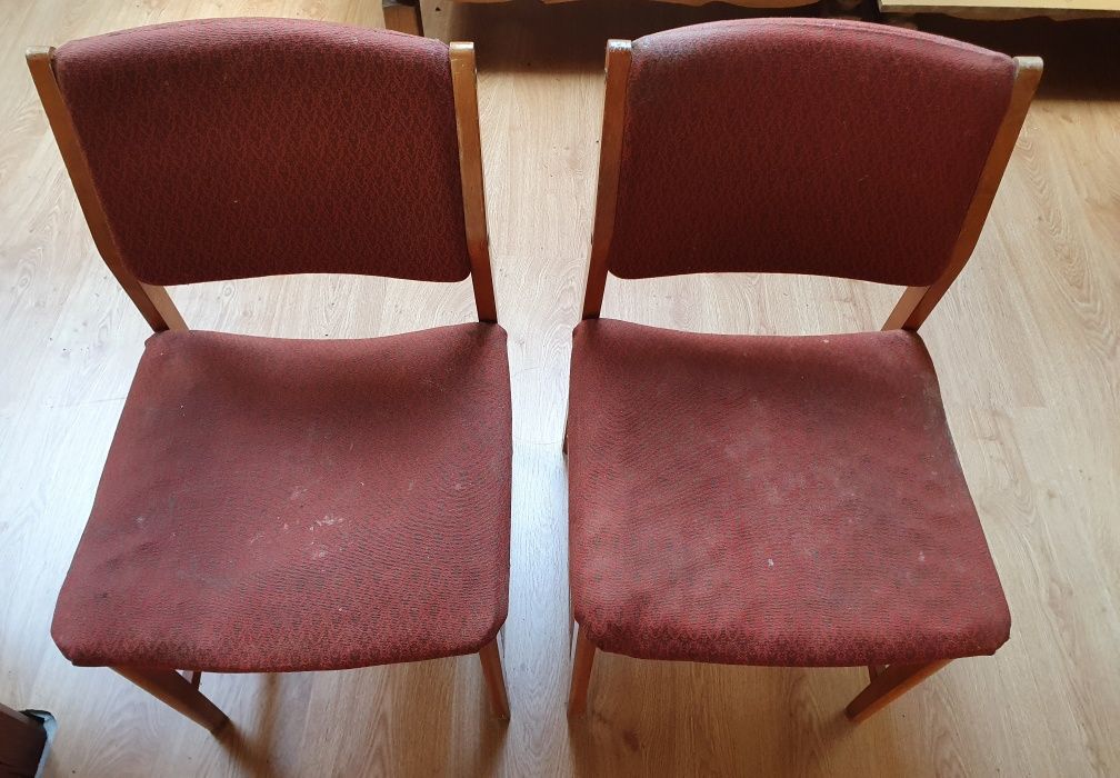 2 krzesła Spoldzielnia Pracy Przyszłość Jelenia  Góra  PRL