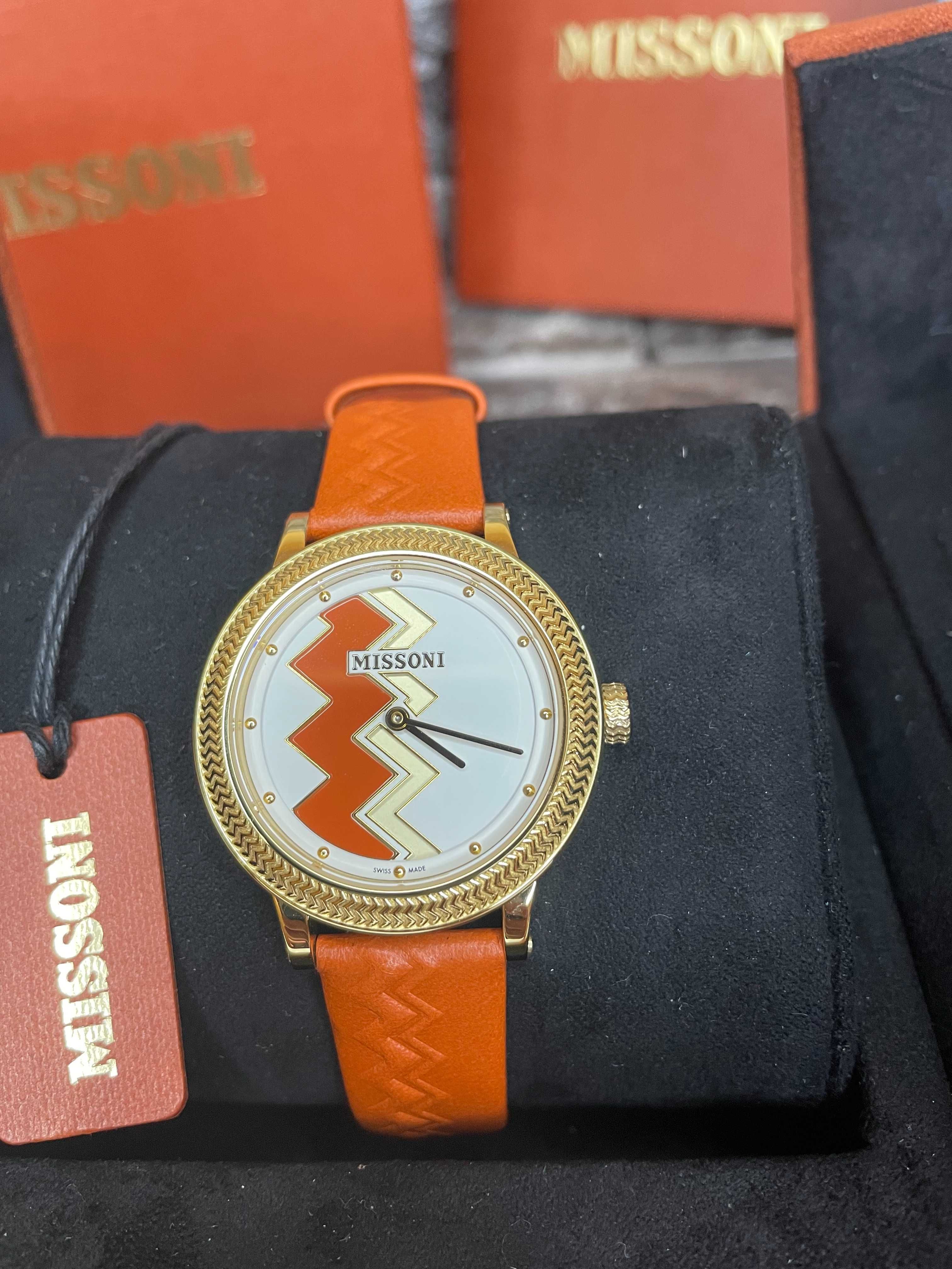 Стильний жіночий годинник Missoni швейцарська якість, бренд, подарунок